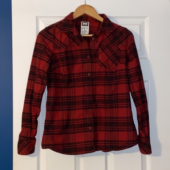 Helly Hansen flannel button up shirt, size S - Picture 1 of 5